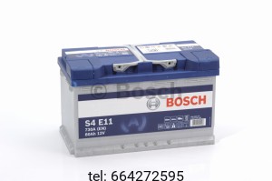 Akumulator Bosch EFB S4 E11 80 AH 730 A (EN)  