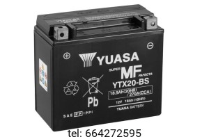Yuasa YTX20L-BS 12V  18AH 