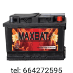 Maxbat 12V 72 AH 680 A (EN)  