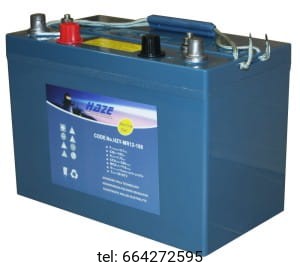 AKUMULATOR HAZE ŻEL MARINE 12 V 119 AH  