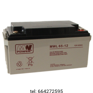 Akumulator MW Power MWL 12V 65A   