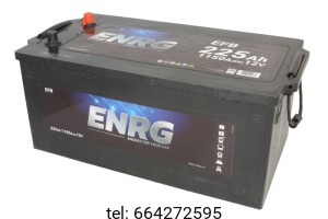 Akumulator ENRG EFB 12V 225  AH 1150 A  
