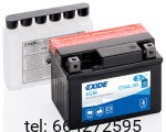 EXIDE BIKE AGM MOTOCYKLOWY ETX4L-BS12V 3AH