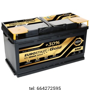 Eurostart Gold 12V 100 AH  900A (EN)