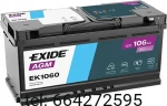 Akumulator Exide AGM EK1060  106Ah 950A (EN)  