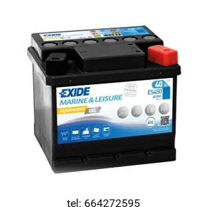 Akumulator Exide Equipment Gel ES450 12V 40 AH 450Wh 280A