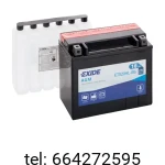 EXIDE BIKE AGM MOTOCYKLOWY ETX20HL-BS 12V 18AH  
