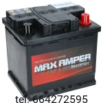 Akumulator MAX AMPER 12V 50AH 390 A (EN)