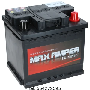 Akumulator MAX AMPER 12V 50AH 390 A (EN)