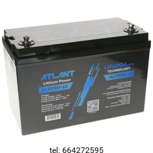 Akumulator LiFePO4 Atlant 12V 150 AH