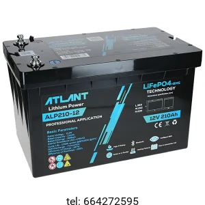 Akumulator Atlant LiFePO4 12V 210 AH ALP210-12