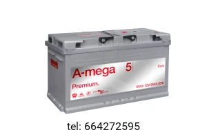 Akumulator A-mega Premium 12V 85 AH 850A 