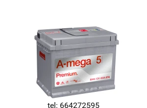 Akumulator A-mega Premium 12V 50 AH 450A  