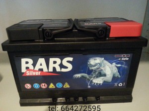 Akumulator Bars 80 AH 730A (EN) P+