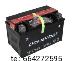 Akumulator POWERBAT AGM MOTOCYKLOWY CBTX7A-BS 12V 6AH 90A 