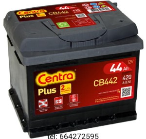Akumulator Centra Plus 44 CB442 Ah 450A (EN)