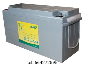 AKUMULATOR HAZE SOLAR ŻEL 12V 183AH 