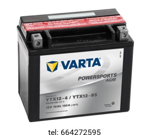 Akumulator Varta Powersports AGM YTX12-BS 12V 10AH 150A