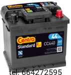 Akumulator Centra Standard CC440 44 Ah 360 A (EN) 