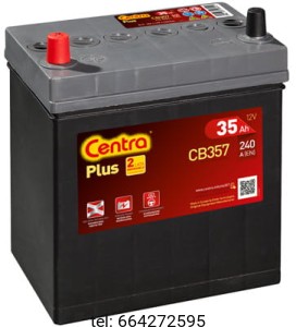 Akumulator Centra Plus CB357 35 Ah 240 (EN) 
