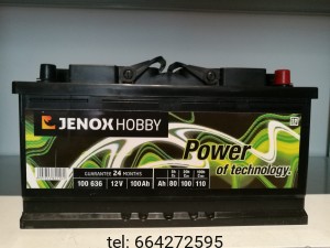 Akumulator Jenox Hobby 100 Ah   