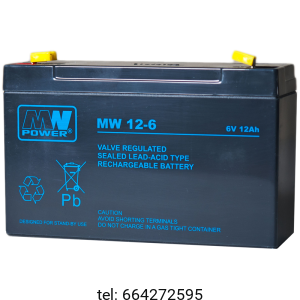 Akumulator MW Power MW 6V 12AH  