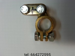 Klema mosiężna plus