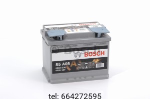 Akumulator Bosch AGM S5 A05 60 AH 680 A (EN)
