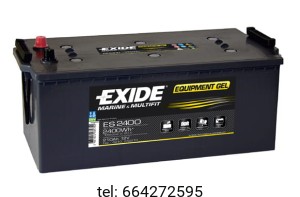 Akumulator Exide Equipment Gel ES2400 12V 210 AH 2400Wh   
